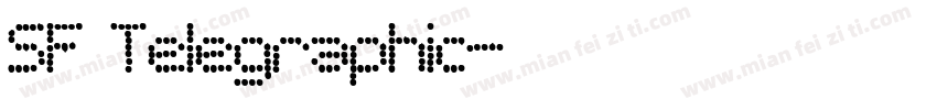 SF Telegraphic字体转换